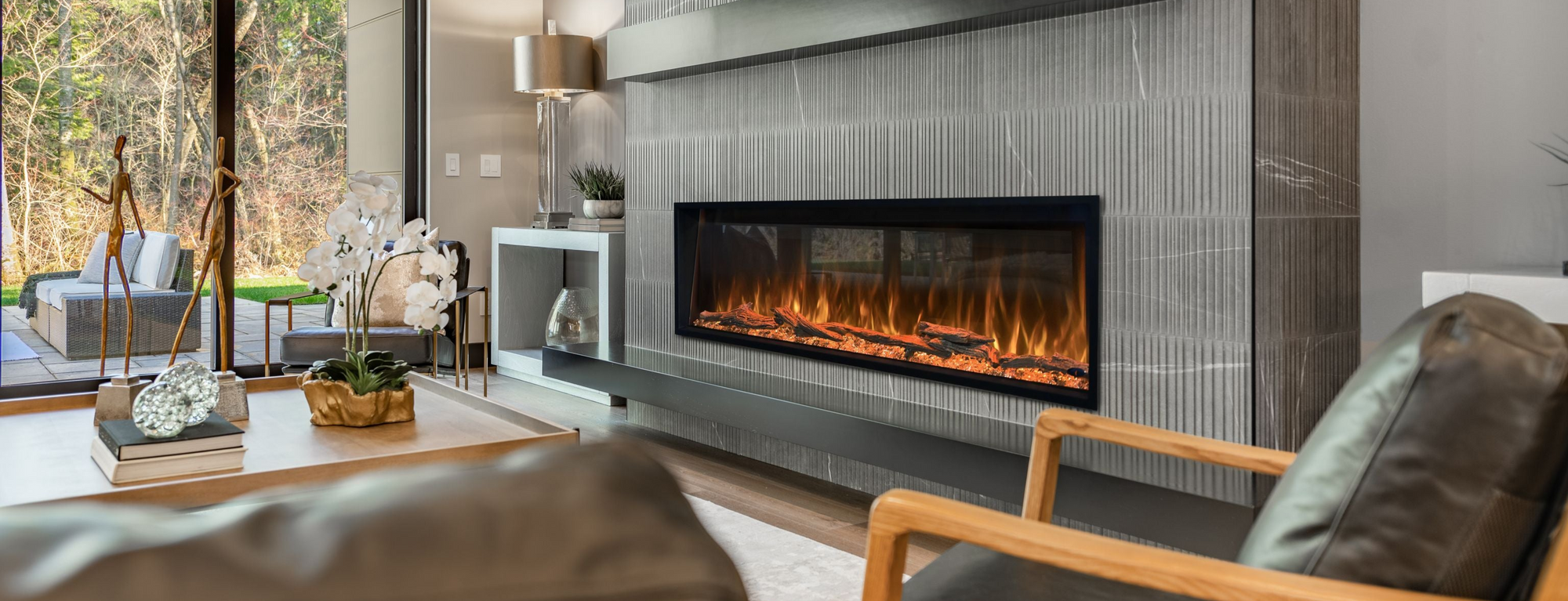 Built-In Electric Fireplaces