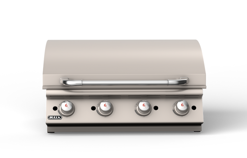 Bull 30-in 4-Burner Stainless Steel Flat Top Griddle/Grill