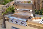 American Outdoor Grill L/T-Series 36-in Stainless Steel 3 Burner Gas Propane Grill Built-In Configuration
