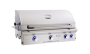 American Outdoor Grill L/T-Series 36-in Stainless Steel 3 Burner Gas Propane Grill Built-In Configuration