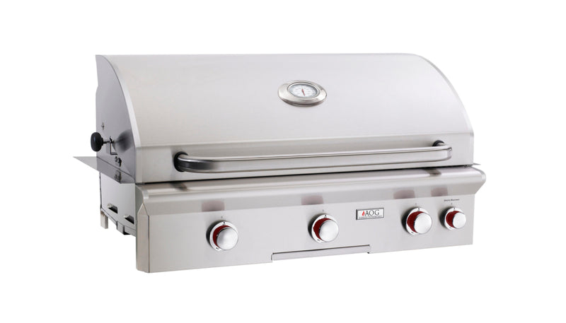 American Outdoor Grill L/T-Series 36-in Stainless Steel 3 Burner Gas Propane Grill Built-In Configuration