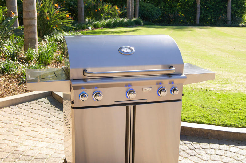 American Outdoor Grill L/T-Series 36-in Stainless Steel 3 Burner Gas Propane Grill Built-In Configuration