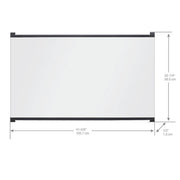 Dimplex 45-in Single Pane Glass Door for Dimplex Deluxe BF45DXP (Firebox NOT included)