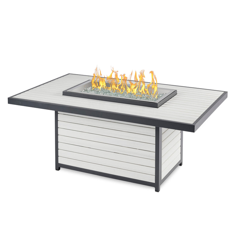 Outdoor GreatRoom Brooks 50-in Rectangular Gas Fire Table