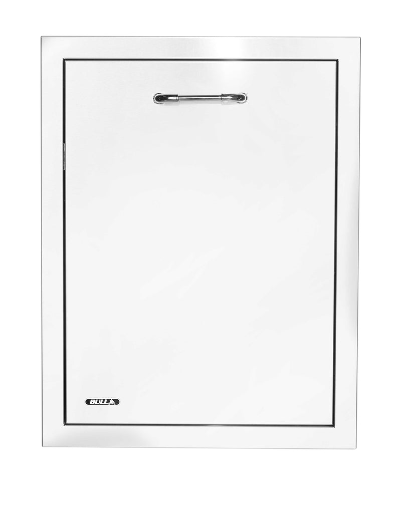 Bull 8 Gallon Stainless Steel Double Pull Out Trash/Recycle Drawer w/ Reveal