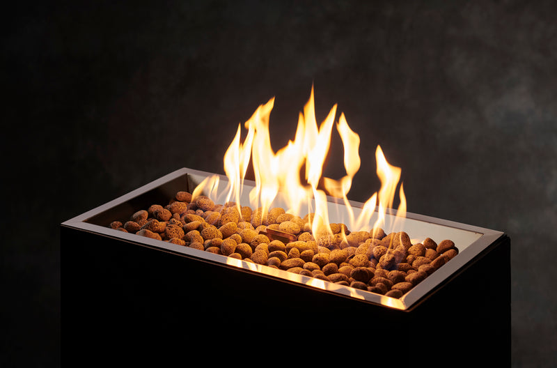 Outdoor GreatRoom 24-in Crystal Fire Plus Linear Burner in Stainless Steel