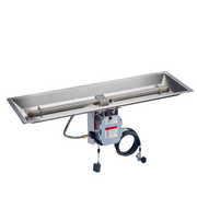 Outdoor GreatRoom 42-in Crystal Fire Plus Linear Burner