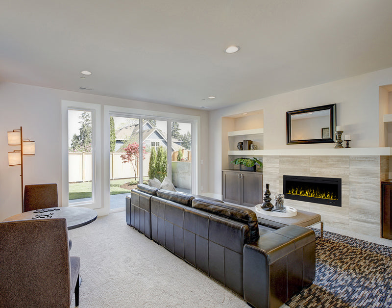 Modern Flames Challenger 50-in Linear Electric Fireplace