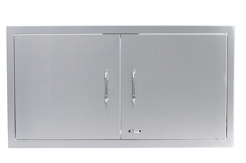 Bull 38-in Stainless Steel Double Door Combo w/ Reveal