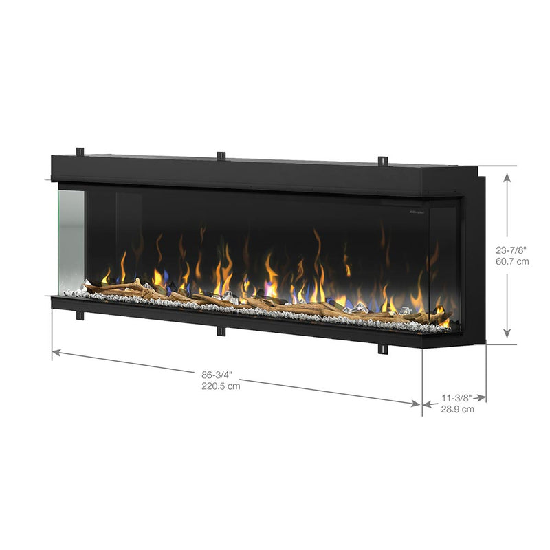 Dimplex IgniteXL Bold 88-in Built-In Linear Electric Fireplace