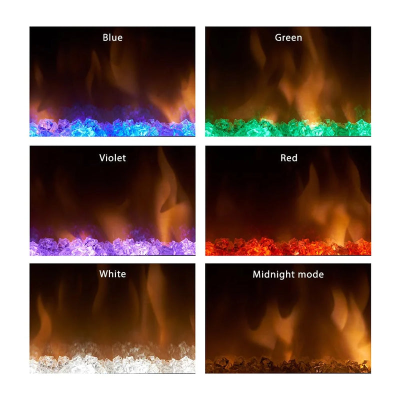 Dimplex Slim 50-in Multi-Fire Electric Fireplace