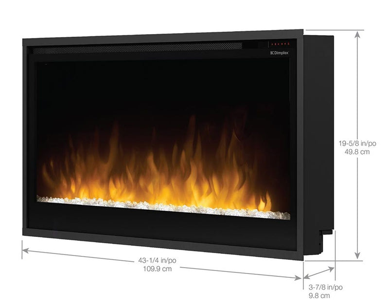 Dimplex Slim 42-in Multi-Fire Electric Fireplace