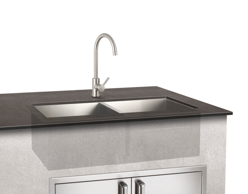 FireMagic Stainless Steel Double Sink