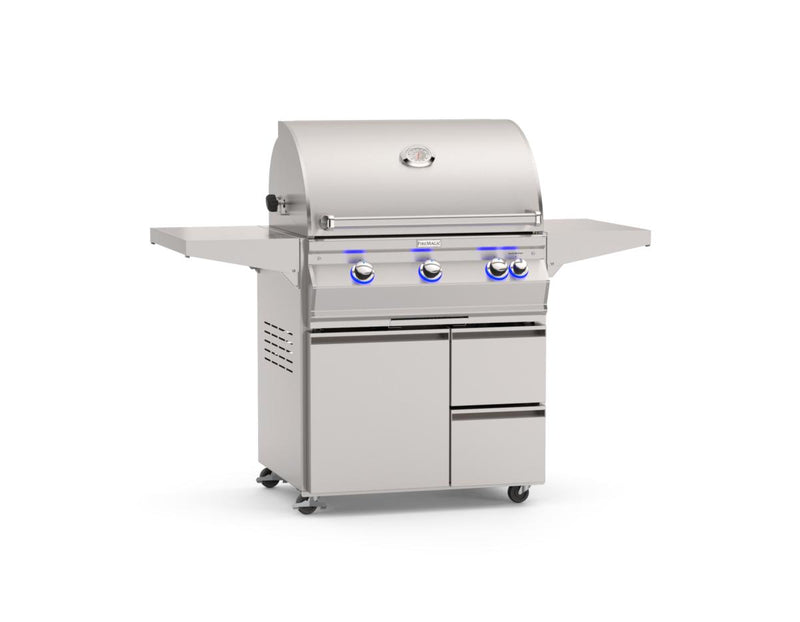 FireMagic Aurora A660i 30-in Built-In Gas Propane Grill w/ Analog Thermometer, Optional Rotisserie Kit