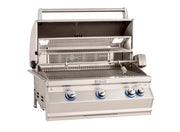 FireMagic Aurora A540i 30-in Built-In Gas Propane Grill w/ Analog Thermometer, Optional Rotisserie Kit