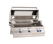 FireMagic Aurora A790i 36-in Built-In Gas Propane Grill w/ Analog Thermometer, Magic View Window, & Optional Rotisserie Kit