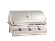 FireMagic Aurora A790i 36-in Built-In Gas Propane Grill w/ Analog Thermometer & Optional Rotisserie Kit