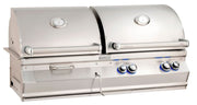 FireMagic Aurora A830i 46-in Built-In Gas Propane & Charcoal Dual Grill w/ Analog Thermometer