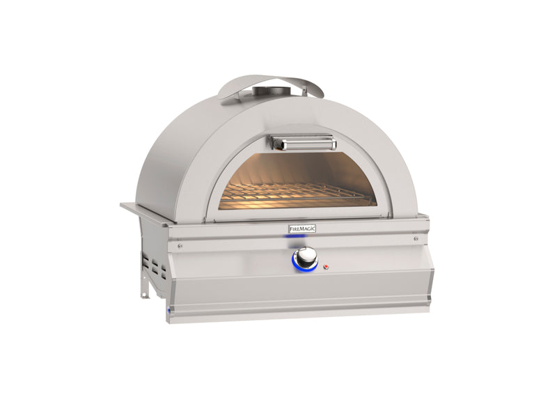 FireMagic Propane Gas Pizza Oven w/ Black Glass Touchscreen Controls