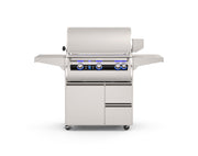 FireMagic Echelon Diamond E660i 30-in Gas Propane Built-in Grill w/ Rotisserie, & Digital or Analog Thermometer