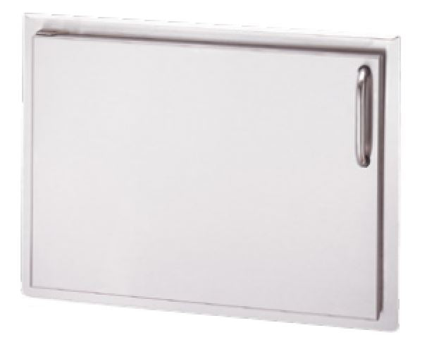 FireMagic 18" x 24.5" Horizontal Stainless Steel Single Door w/ Soft Close
