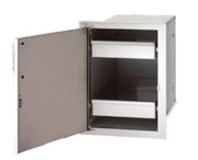 FireMagic Select Single Door w/ Dual Drawers