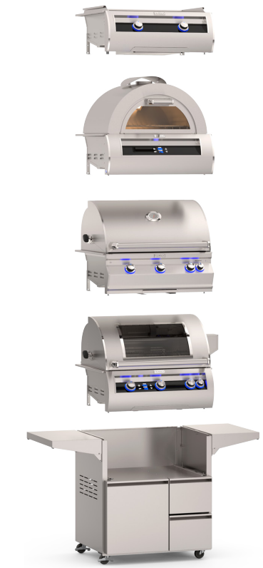 FireMagic Stainless Steel Portable Grill Cart