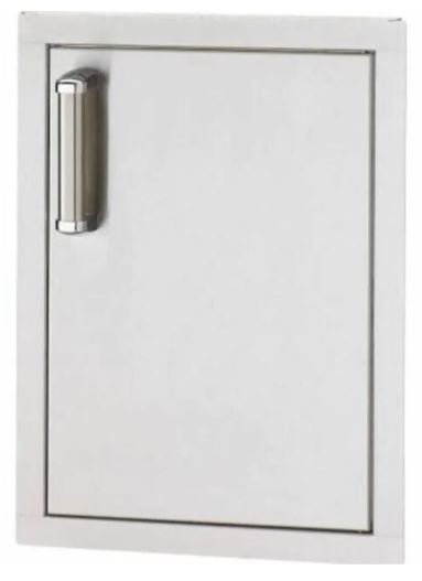 FireMagic 25" x 17.5" Stainless Steel Vertical Single Door w/ Soft Close