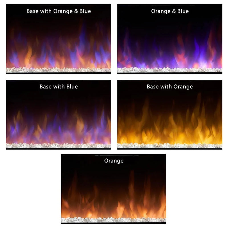 Dimplex Slim 50-in Multi-Fire Electric Fireplace