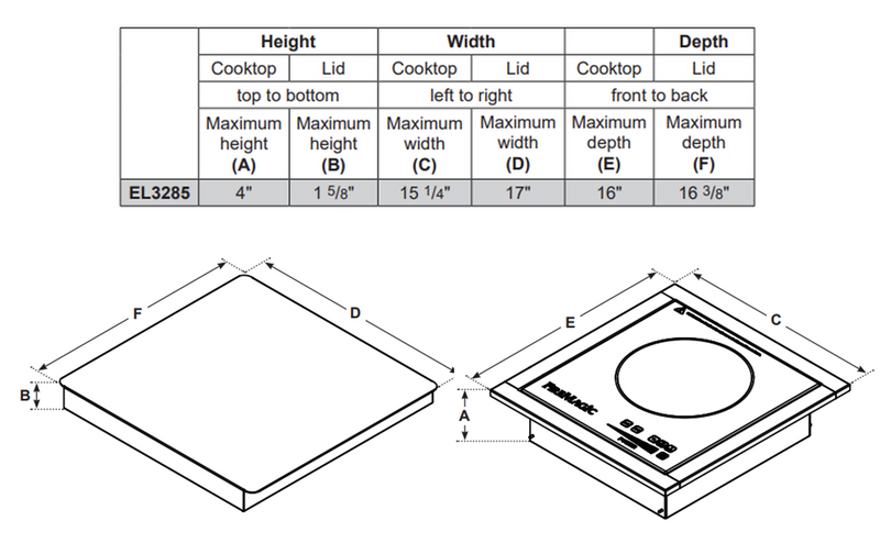FireMagic Built-In Outdoor Induction Cook-top