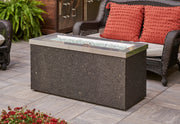 Outdoor GreatRoom Key Largo 48-in Rectangular Propane Fire Pit in Stainless Steel