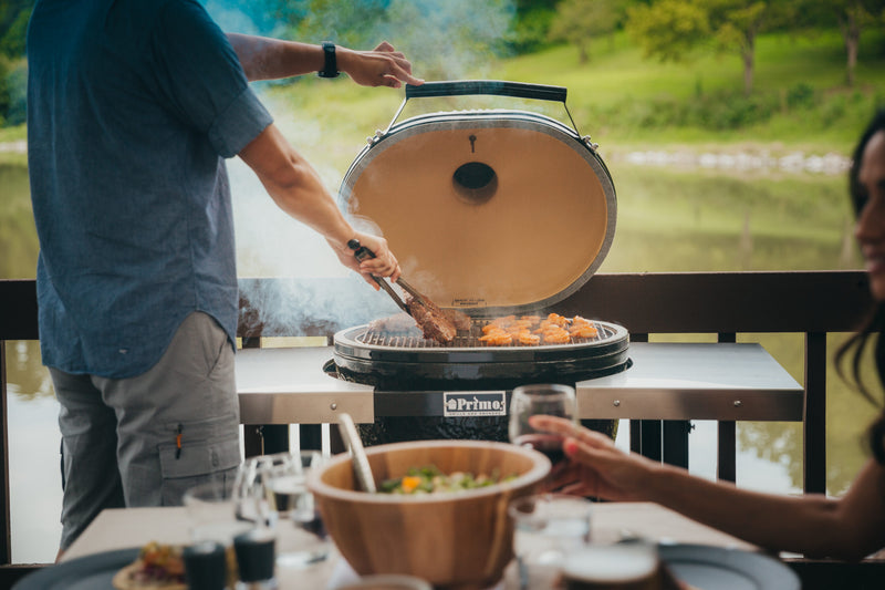Primo Oval Series X-Large Ceramic Charcoal Kamado Grill
