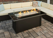 Outdoor GreatRoom Monte Carlo 59-in Rectangular Gas Fire Pit Table
