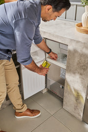 FireMagic 15.25" Outdoor Ice Maker w/ Reversible Door Hinge