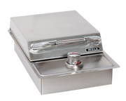 Bull Drop In Gas Propane Single Stainless Steel Side Burner w/ Lid