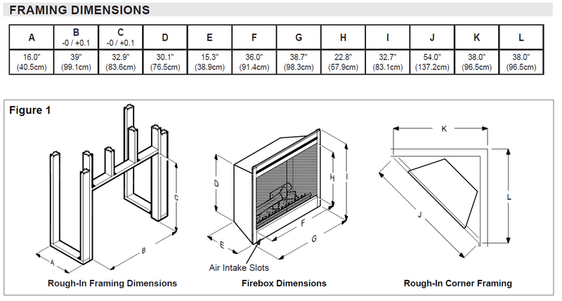 Empire Nexfire 39-in Traditional Electric Fireplace