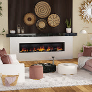 Dimplex Optimyst 86-in Linear Electric Fireplace