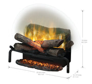 Dimplex Revillusion 20-in Plug-In Electric Fireplace Log Set