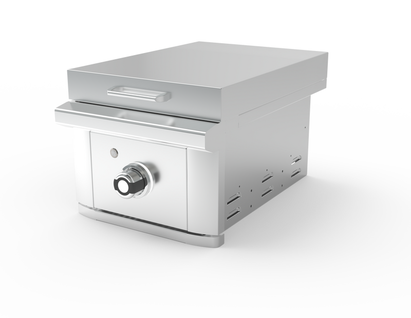 Wildfire Ranch PRO 15-in Gas Propane Stainless Steel Side Griddle