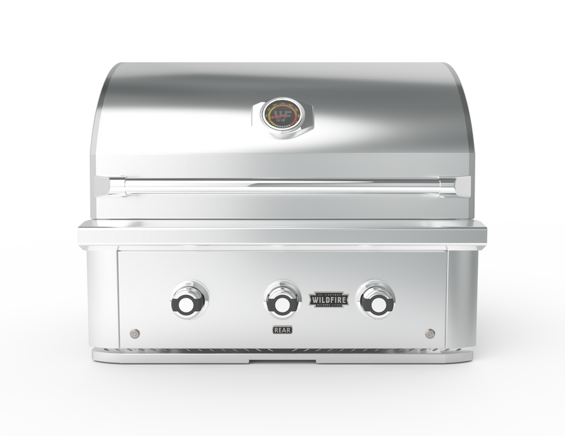Wildfire Ranch PRO 30-in Gas Propane Grill in Stainless Steel