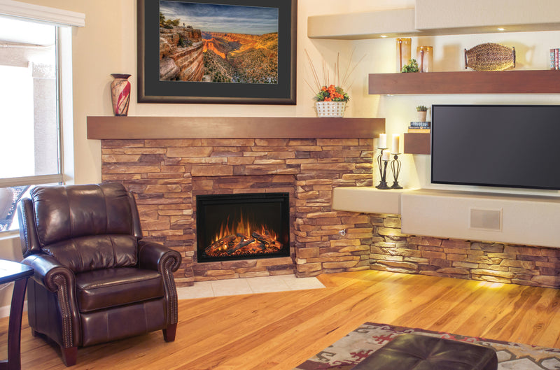 Modern Flames Redstone 30-in Built-In Traditional Electric Fireplace