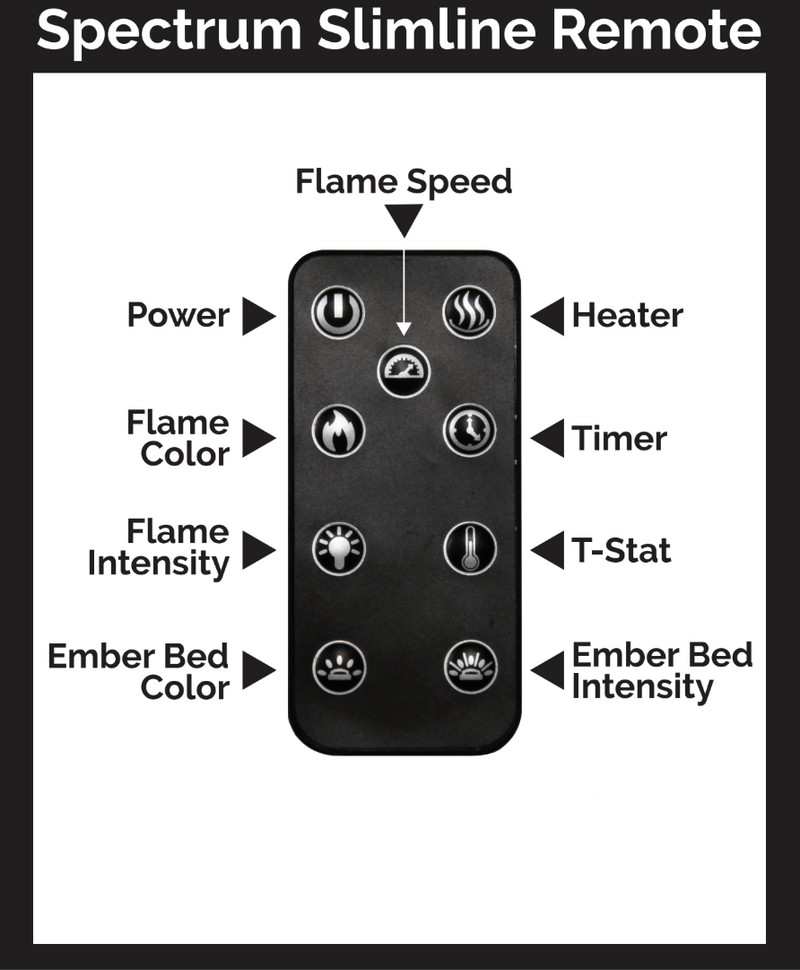 Modern Flames Spectrum Slimline 50-in Linear Electric Fireplace