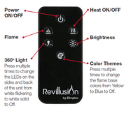 Dimplex Revillusion 25-in Plug-In Electric Fireplace Log Set