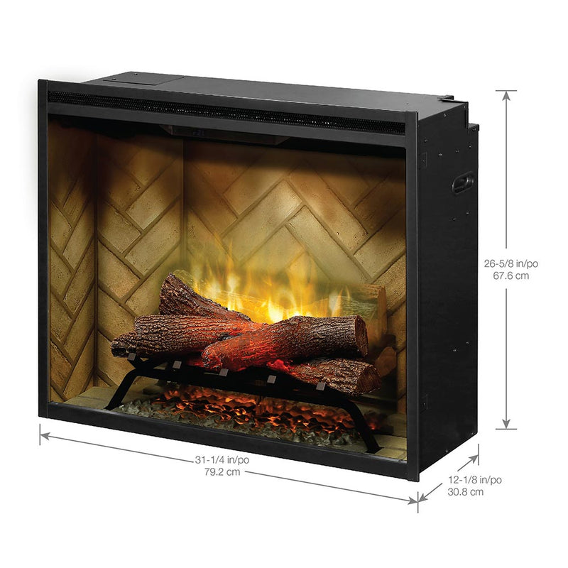 Dimplex Revillusion 30-in Electric Firebox