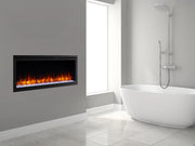 SimpliFire Allusion Platinum 50-in Linear Electric Fireplace