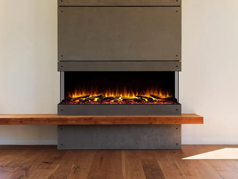 SimpliFire Scion Trinity 55-in Linear Electric Fireplace