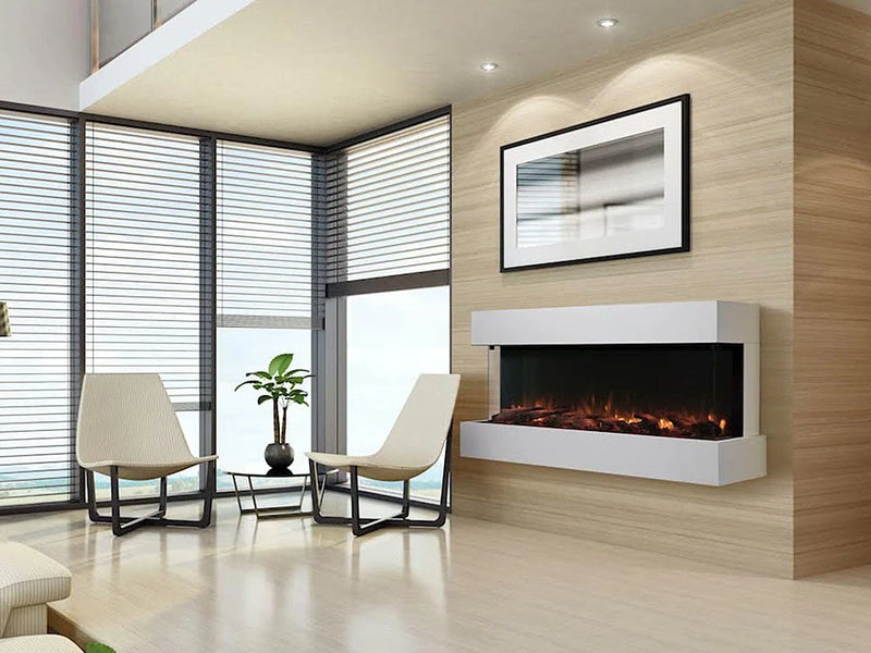SimpliFire Scion Trinity 55-in Linear Electric Fireplace