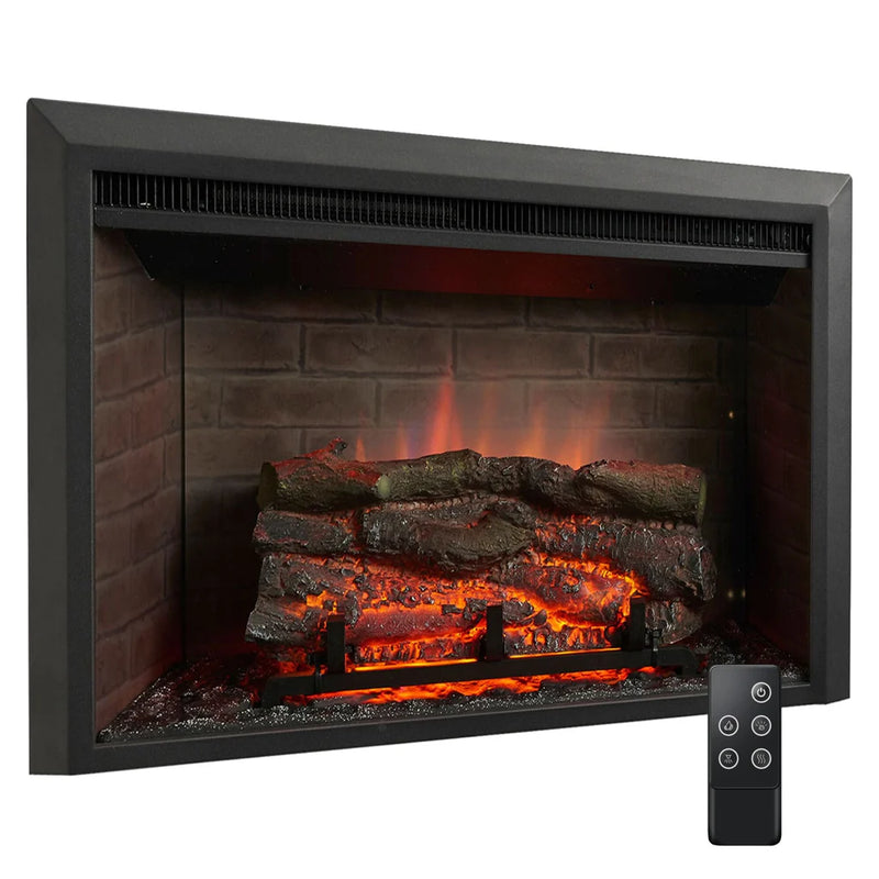 SimpliFire 32-in Electric Fireplace Insert
