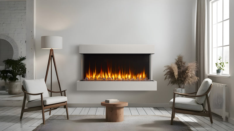 SimpliFire Triton 50-in Multi-View Electric Fireplace