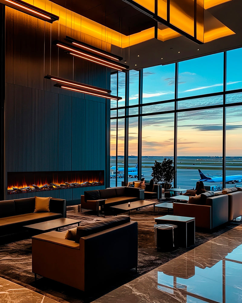 SimpliFire Triton 78-in Multi-View Electric Fireplace